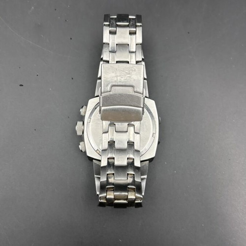 Caterpillar YE-143-11-121 Chronograph Watch like new, men's, black and silver