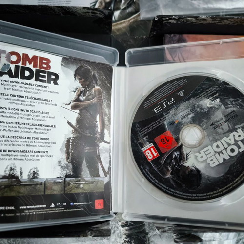 Tomb Raider Survival Edition Collector's Edition PS3 game like new