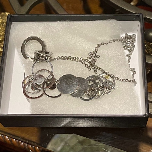Armani Exchange necklace and earrings set new
