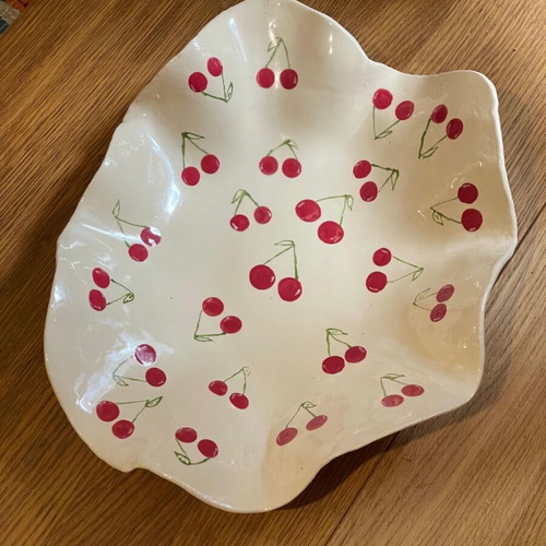 Ceramic handmade big plates new