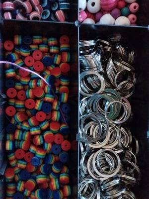 Craft supplies like new with case