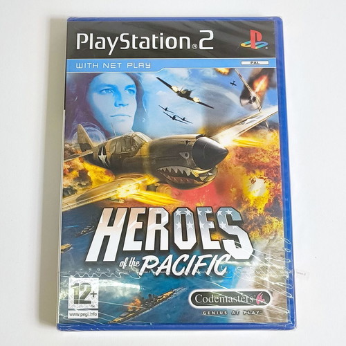 Heroes of the Pacific PlayStation 2 game sealed, new