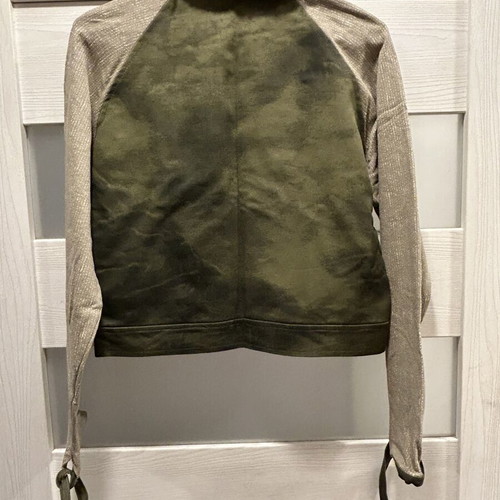 Women's short jacket with art design, like new, size S