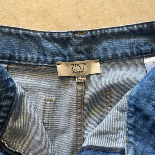 Zini women's flared jeans like new, size L 40 12, blue