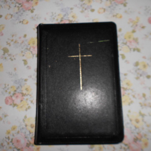 Holy Bible in Demotic used, book with zipper