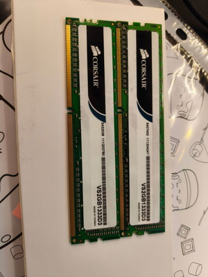 Corsair ValueSelect DDR3 4GB Kit (2x2GB) 1333MHz used