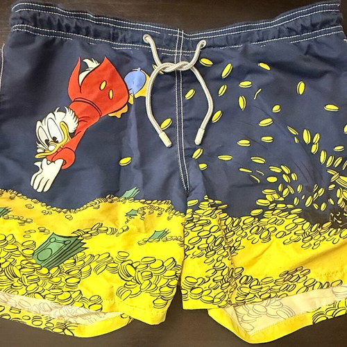 MC2 Saint Barth swim shorts used, size M, multicolor