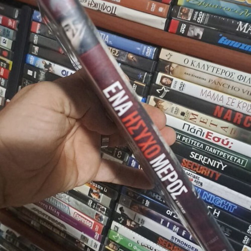 A Quiet Place DVD used, subtitles, social drama thriller
