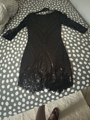 Party dress, black, size S / 36 / 8