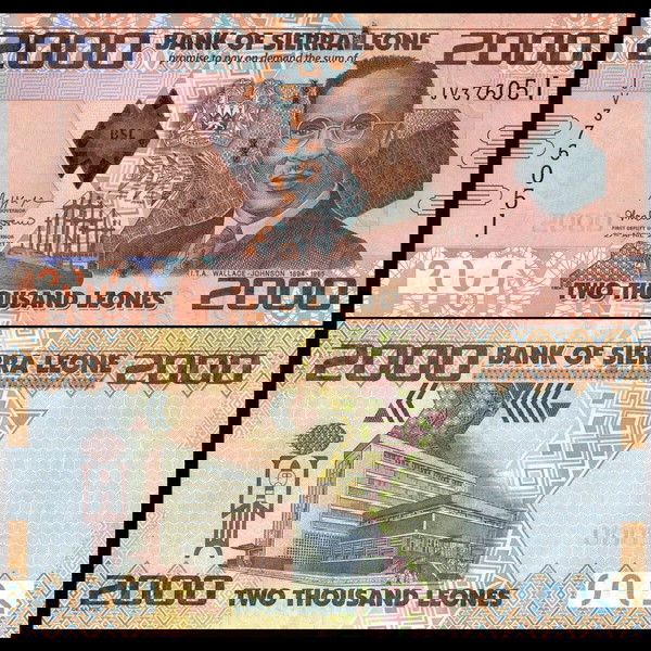 ΣΙΕΡΑ ΛΕΟΝΕ - 2.000 Leones 2021 - UNC