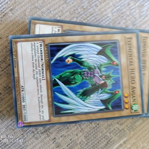 Elemental HERO Avian Yu-Gi-Oh! card like new