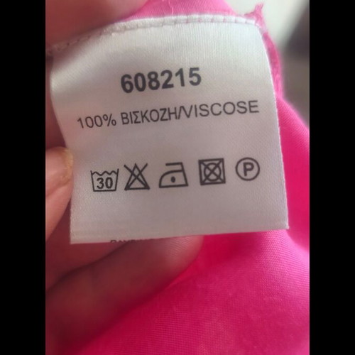Leonard's short-sleeve blouse like new, pink, sizes XL and XXL