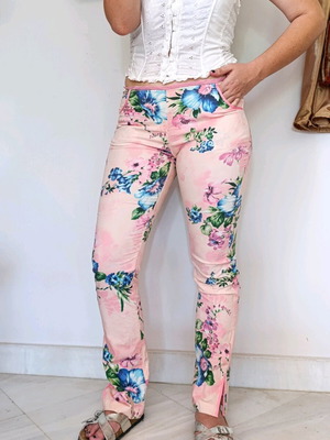 Blugirl Blumarin floral pants/ λουλουδάτο παντελόνι φλοραλ