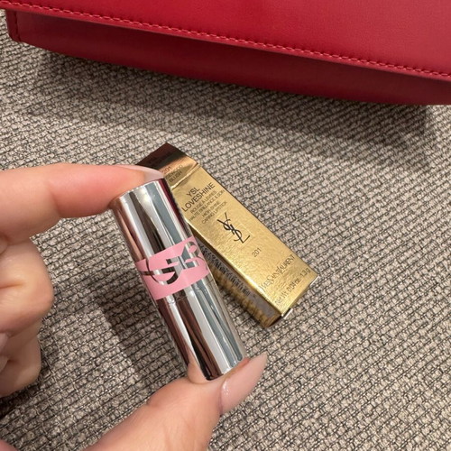 YSL Beauté Set with Mascara and Lipstick with Pouch New