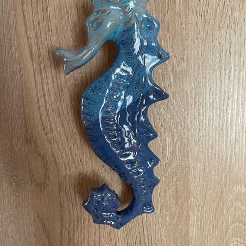 Decorative ceramic seahorse new
