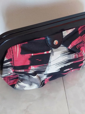 Ted Baker clutch bag like new, colorful, handheld