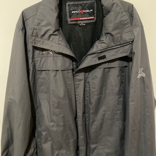 Zero Xposur jacket used, size XL, black and gray