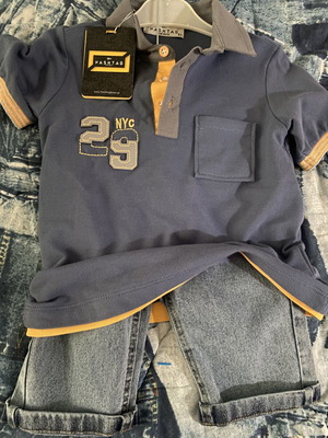 Hashtag clothing set for 5-year-old boy, new with tag