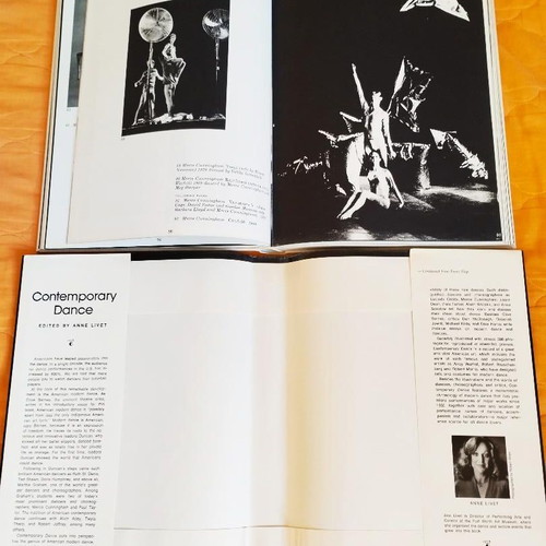 Contemporary Dance Illustrated Art Book 1978 like new