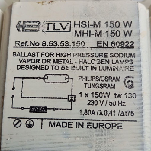 Μαγνητικά ballast 150W TLV σαν καινούργια, πακέτο 8 τεμαχίων