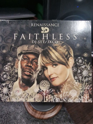 Faithless Renaissance 3D 3 CD new, electronic music