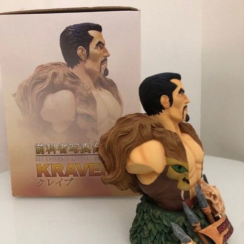Kraven bust 8 inches Rogues Gallery new Spider-Man villain Diamond Select