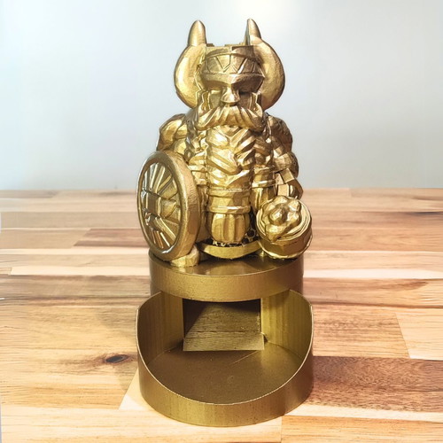 Dwarf Guardian Beer new dice tower for DnD Lotr board games