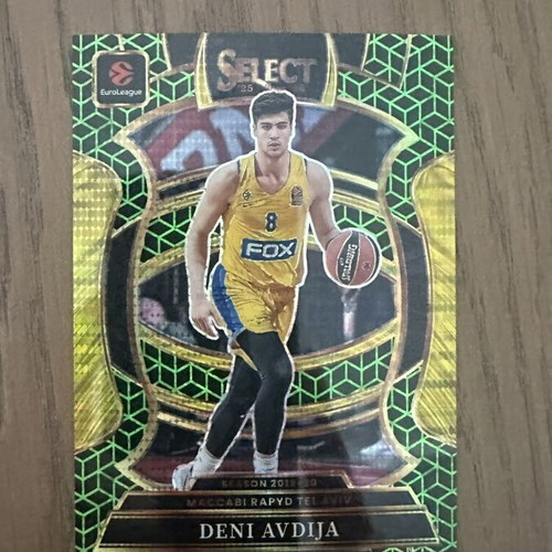 Panini EuroLeague Select Deni Avdija /5 basketball card