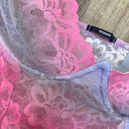 Tezenis bodysuit lace like new, pink ombre, size S