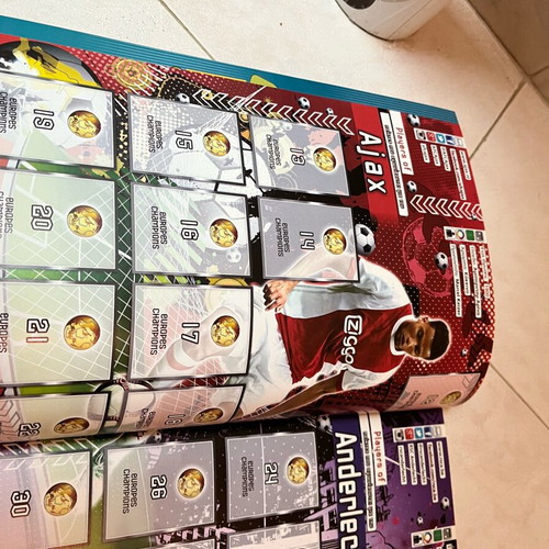 Golden Shop Europe's Champions 2017-2018 Sticker Album new