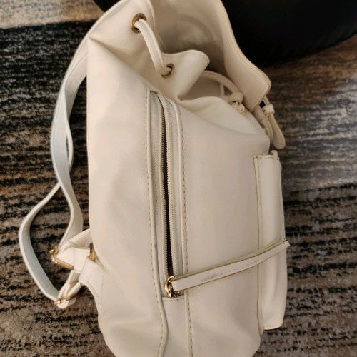 White backpack used