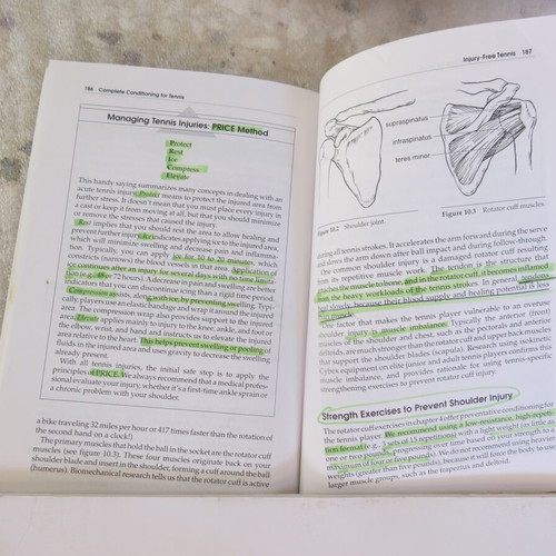 Book Complete Conditioning for Tennis used, Human Kinetics 1998