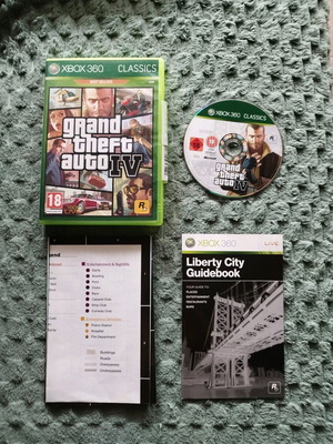 Grand Theft Auto IV Xbox 360 игра като нова