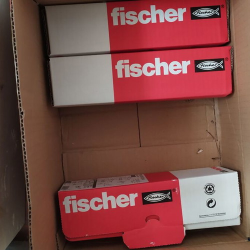 Fischer screws 10*146 new, 4 boxes