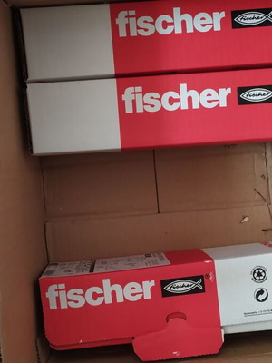 Fischer screws 10*146 new, 4 boxes