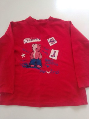 Μπλούζα New Ind No4 μεταχειρισμένη, κόκκινη, για αγόρι 4-5 ετών