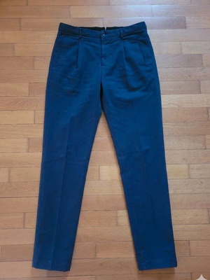 Incotex men's chino pants like new, navy blue, size 46