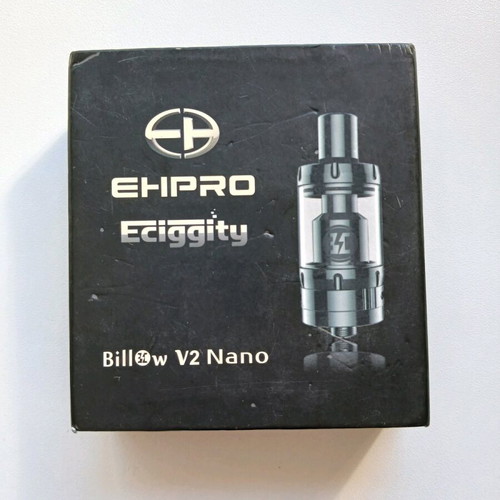 Billow v2 Nano RTA tank used by EHpro & Eciggity