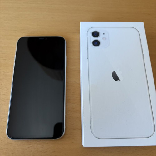iPhone 11 White 64GB used for parts