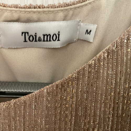 Toi & Moi dress medium gold like new