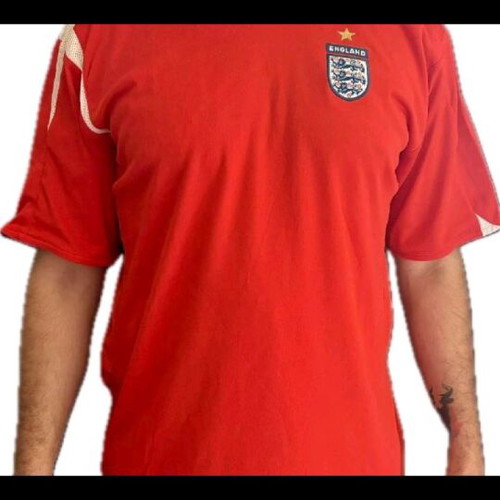 VINTAGE APPEARANCE ENGLAND 2006 No 10 OWEN AWAY RED