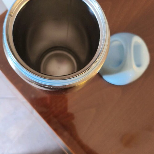 Chicco thermos used with plastic container for baby bottle