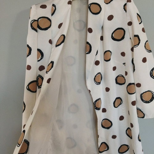 Blazer like new, unique design, one size