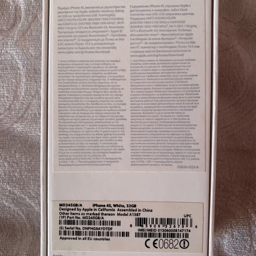 IPhone 4s box