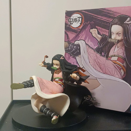 Nezuko Demon Slayer Bandai Vibration Stars figure used authentic