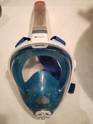 Full Face Snorkeling Mask used
