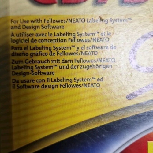 CD/DVD labels like new