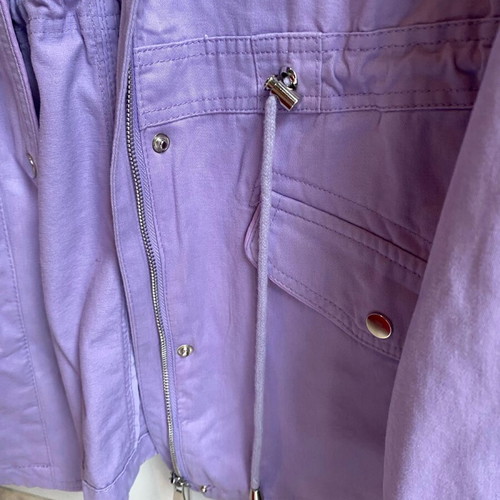 Capartina jacket like new, size Large, purple spring