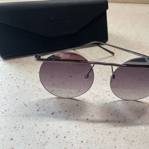 Carolina Lemke sunglasses used, black with original case