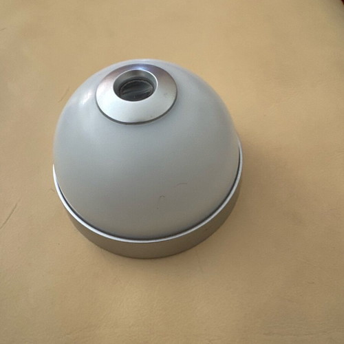Alarm clock with light used, projects time on ceiling